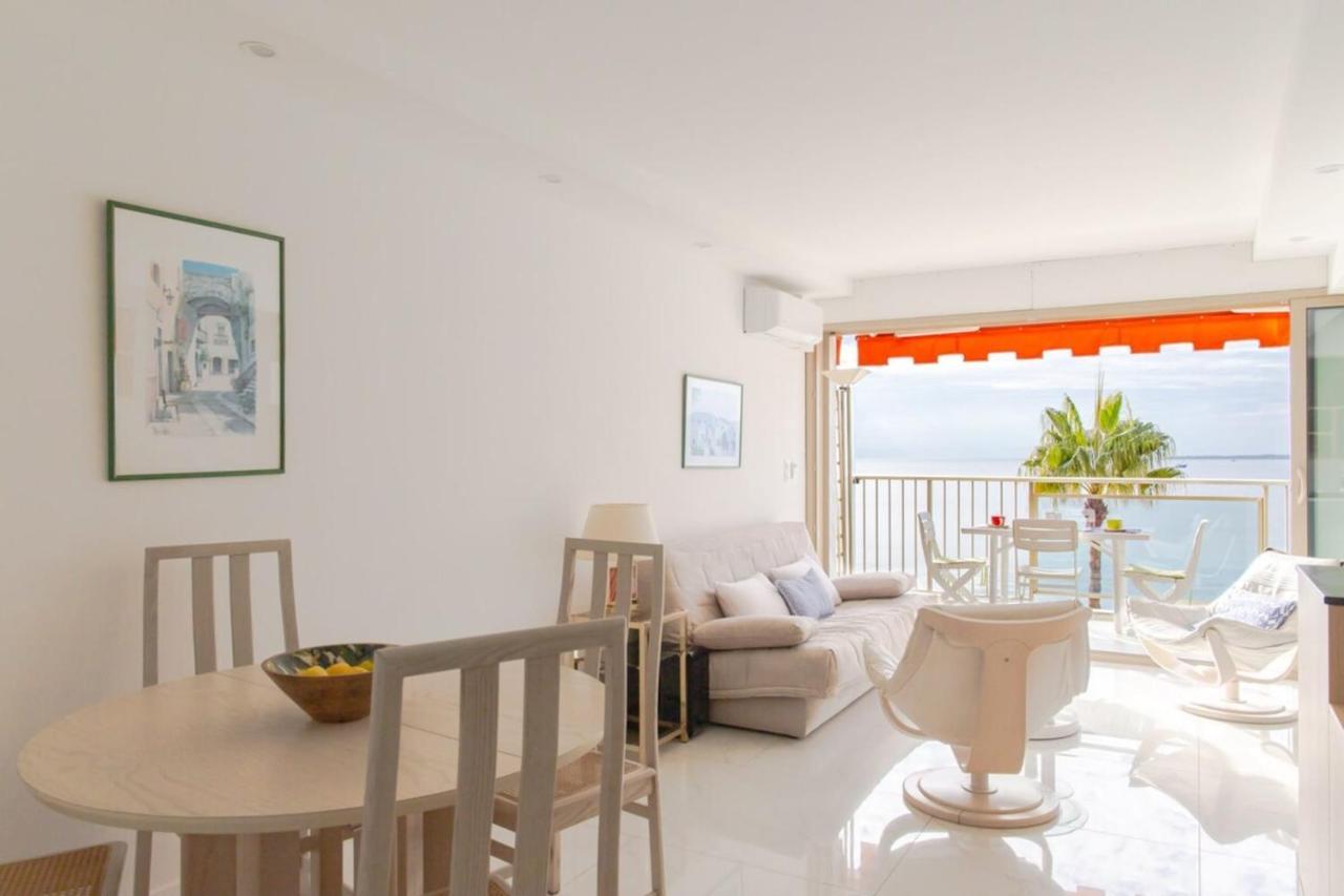 Air-Conditioned Apartment With Sea View And At The Foot Of The Beaches Антіб Екстер'єр фото