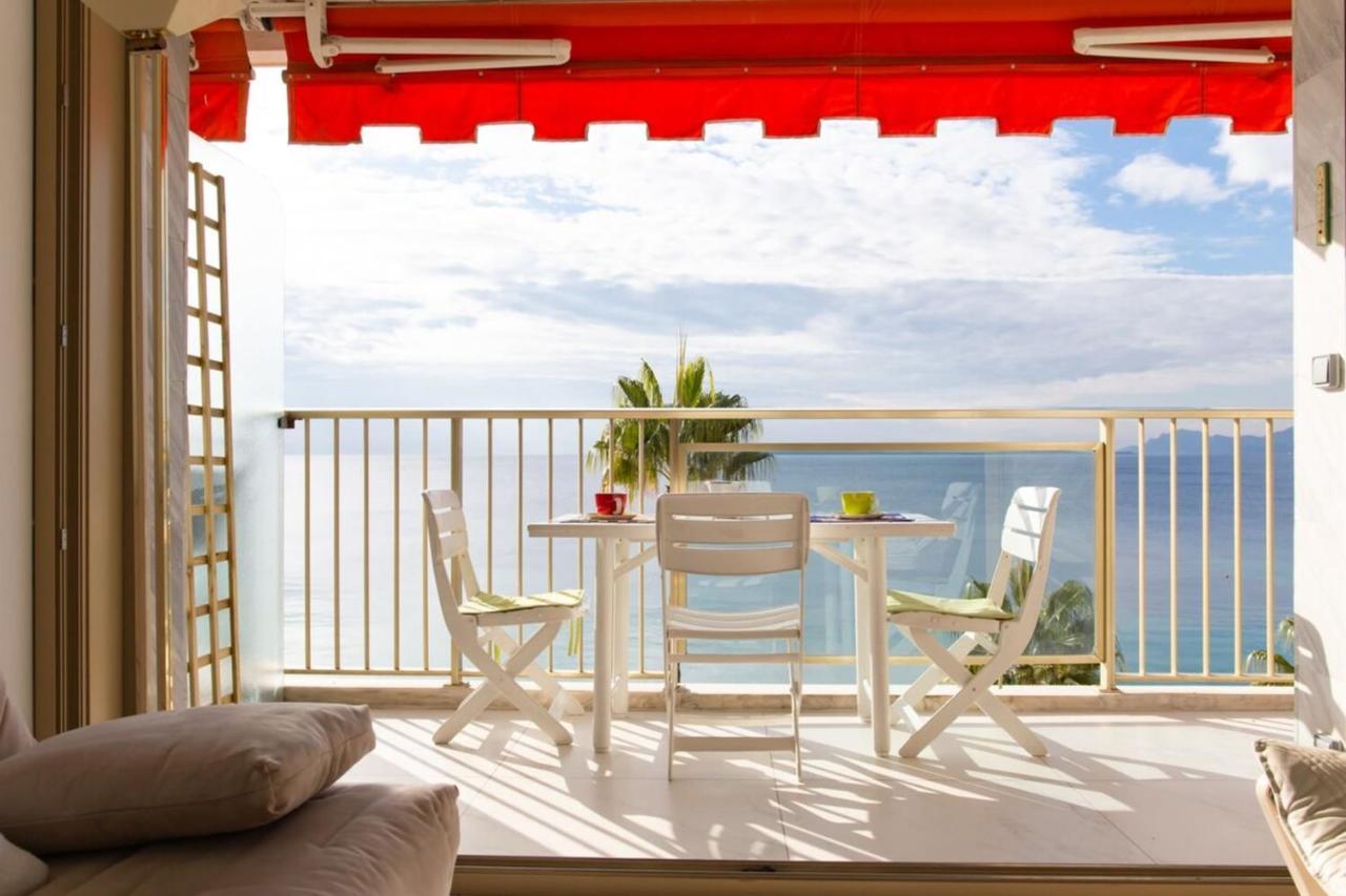 Air-Conditioned Apartment With Sea View And At The Foot Of The Beaches Антіб Екстер'єр фото